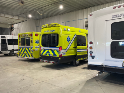 Ambulance service and parts center Quebec