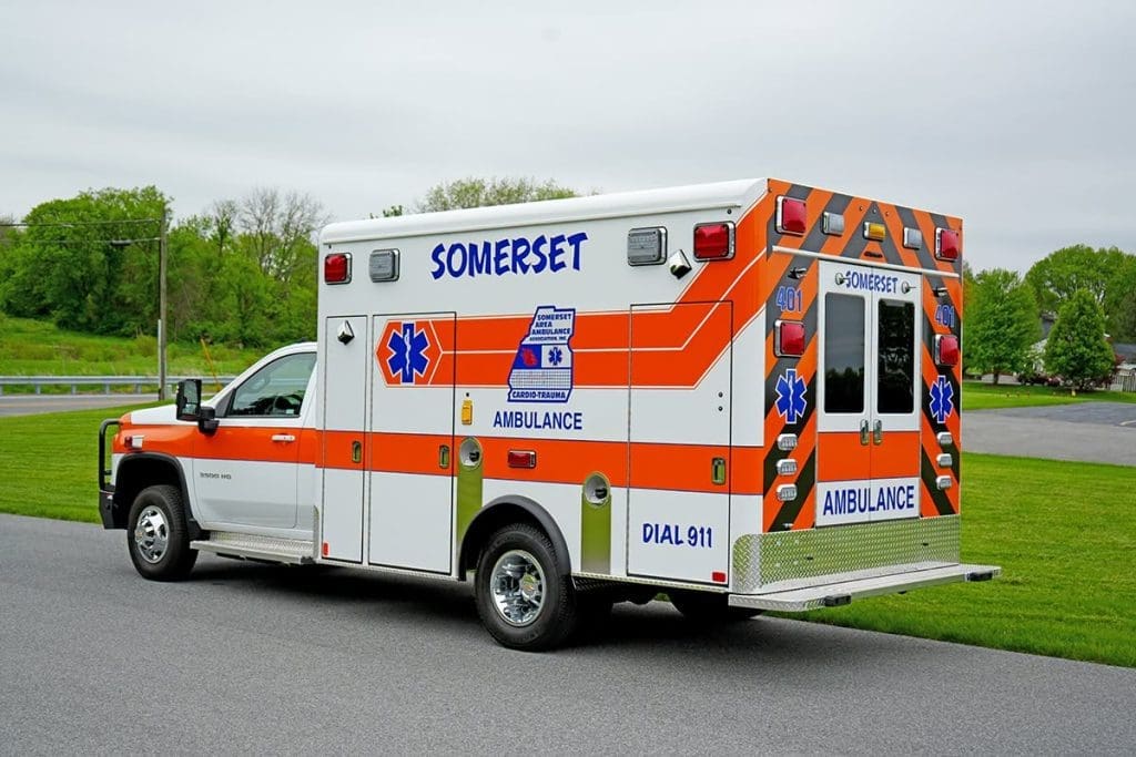 Exterior of Ambulance