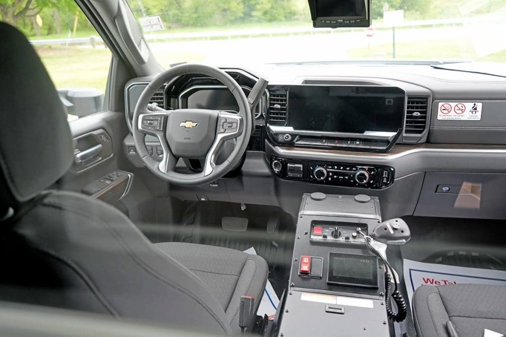 Chassis intior of ambulance