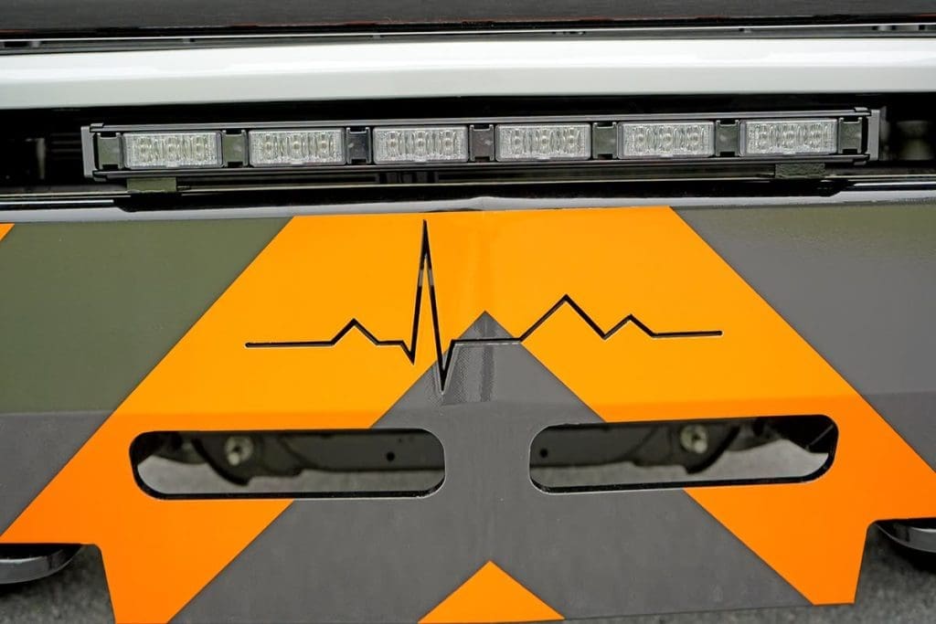 Ambulance graphics design