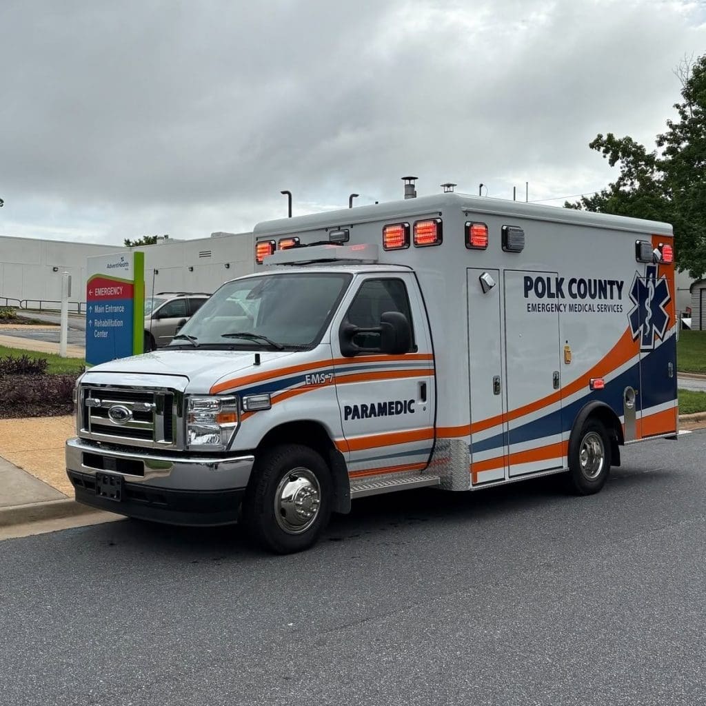 Exterior of Ambulance