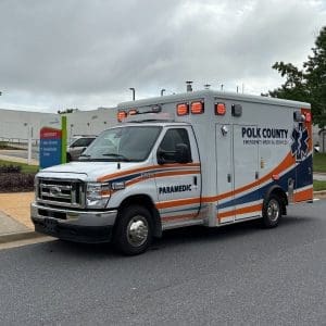 Exterior of Ambulance