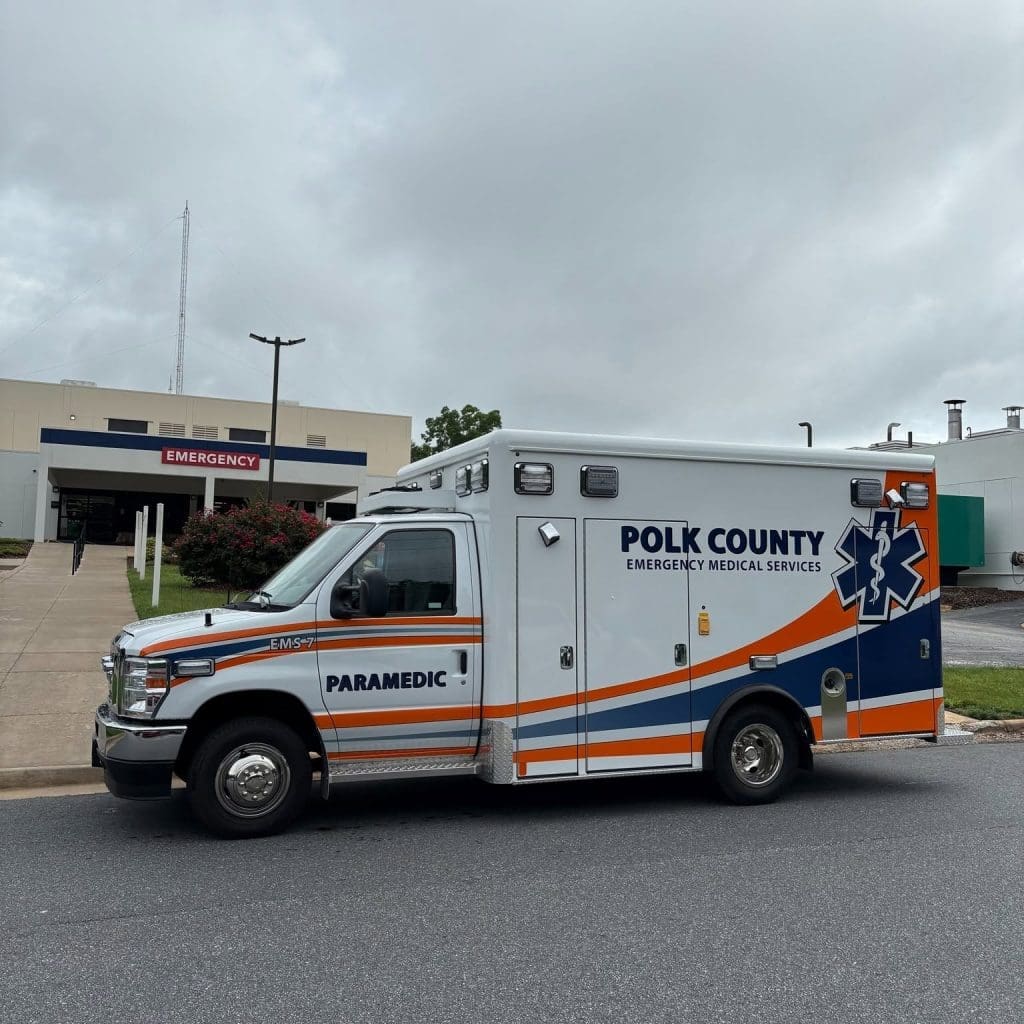 Exterior of Ambulance