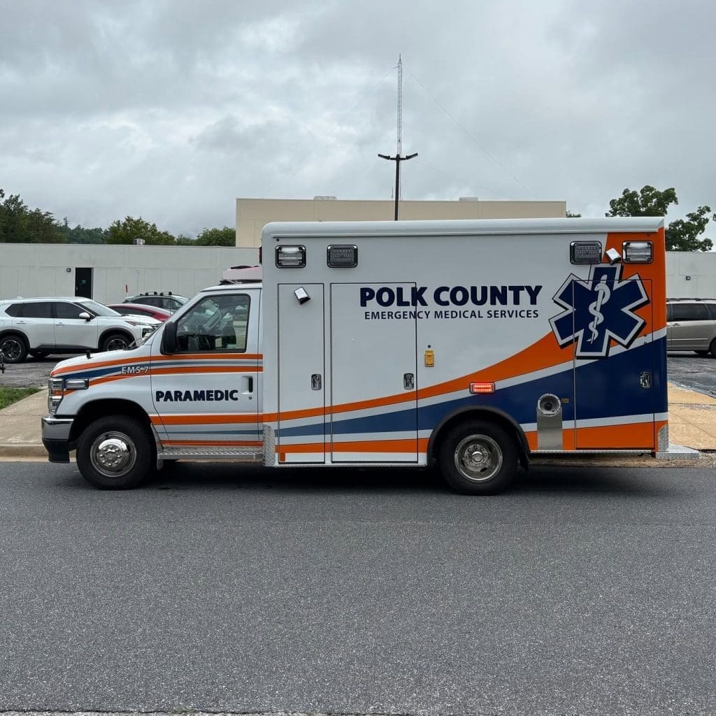 Exterior of Ambulance