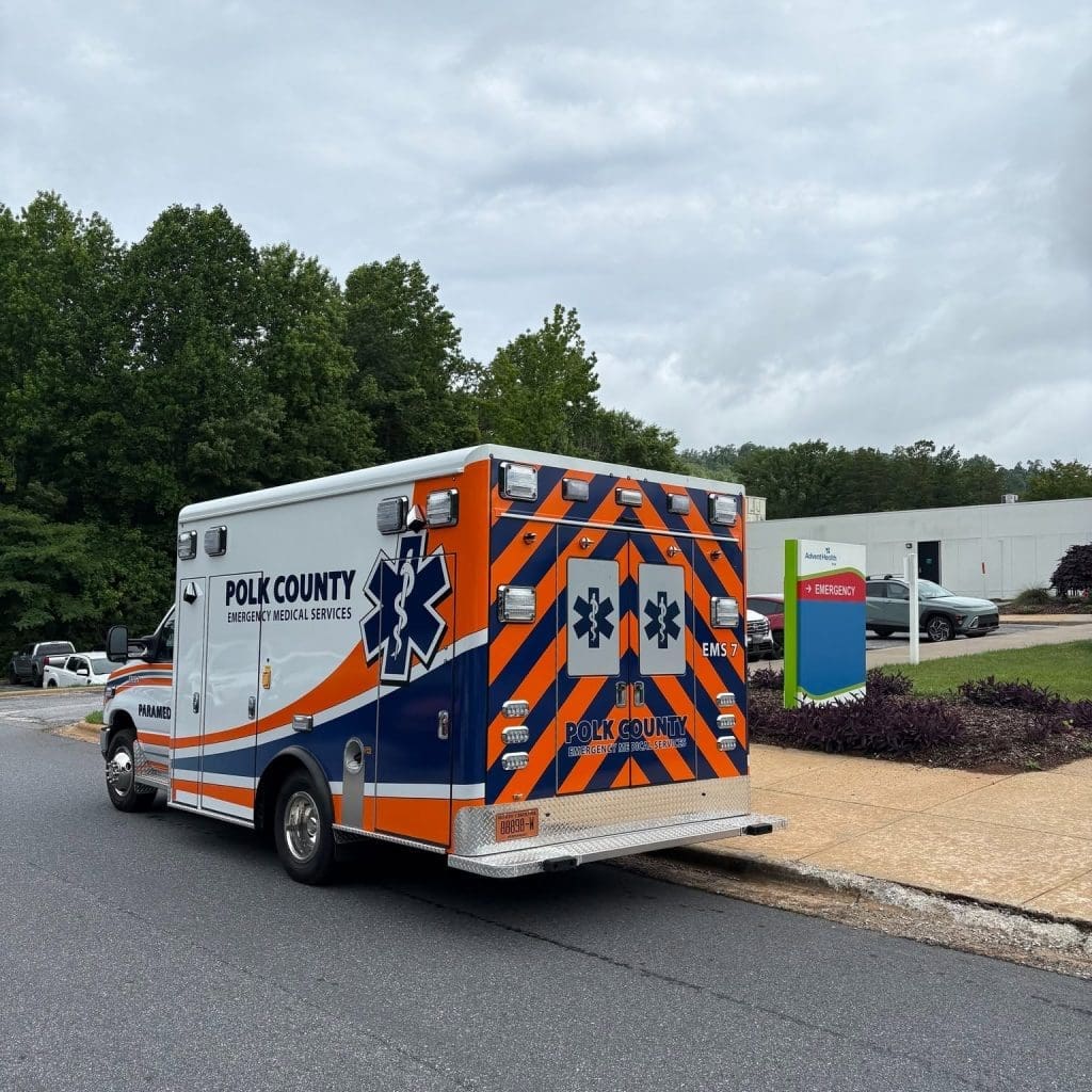 Exterior of Ambulance