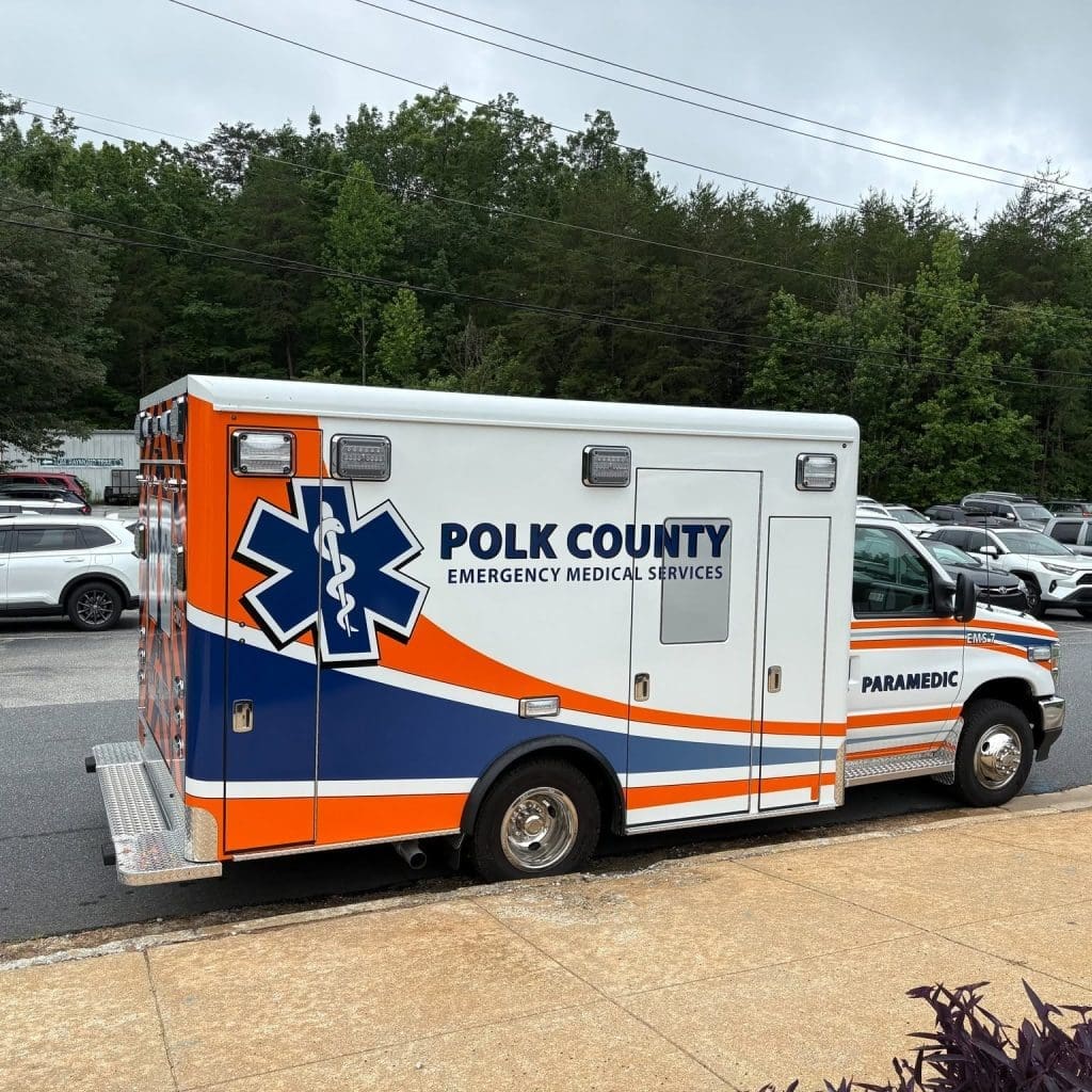 Exterior of Ambulance