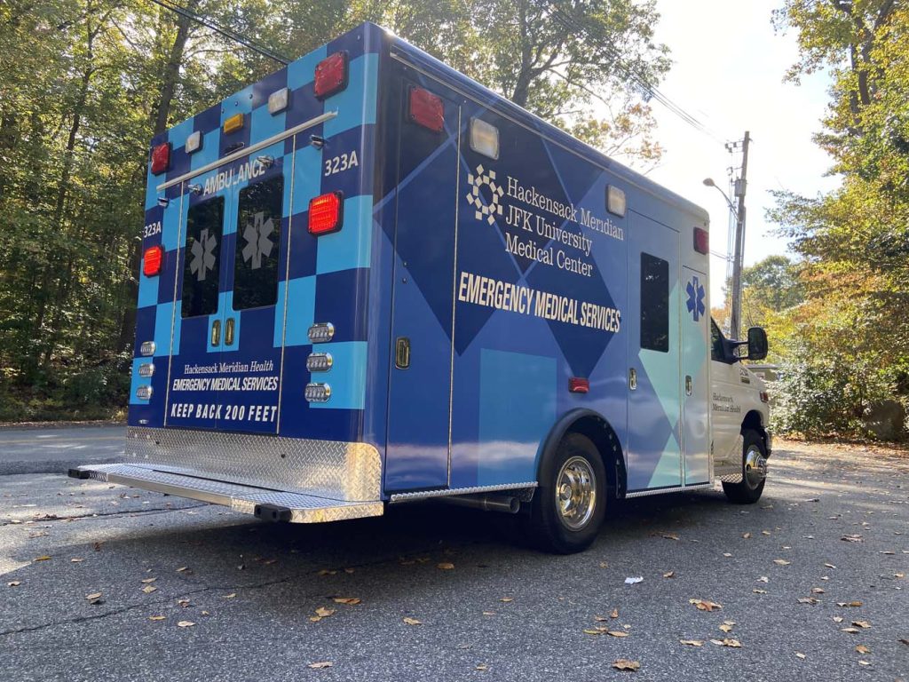 Hackensack Meridian Health - JFK University Medical Center's new ambulance