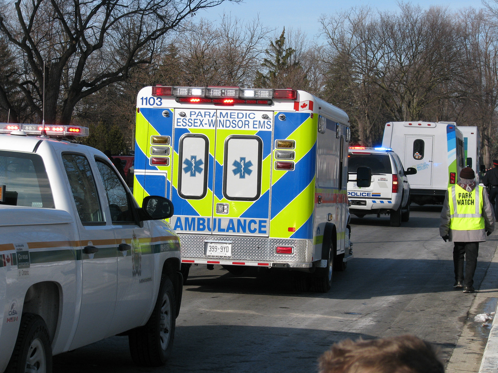 Essex Windsor Crestline ambulance